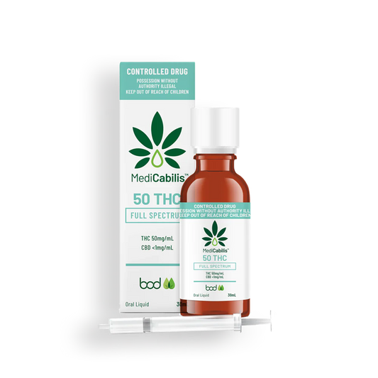 MediCabilis Full Spectrum THC 50mg/ml Cannabis Oil - 30mL