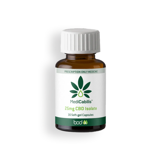 MediCabilis CBD 25 Isolate Soft Gel - 30 Capsules