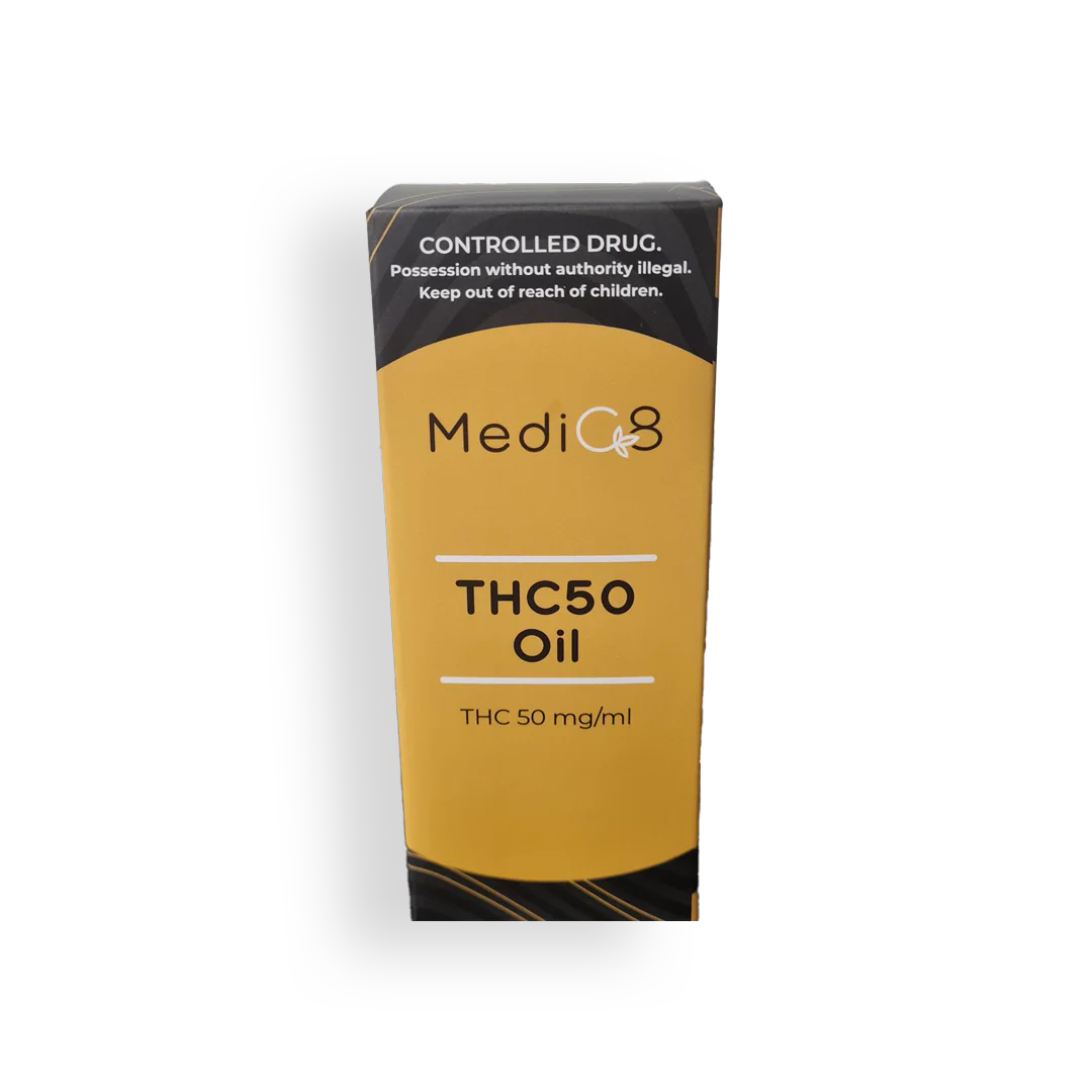 Medic8 THC Oil THC 50mg/ml Cannabis Oil - 30mL