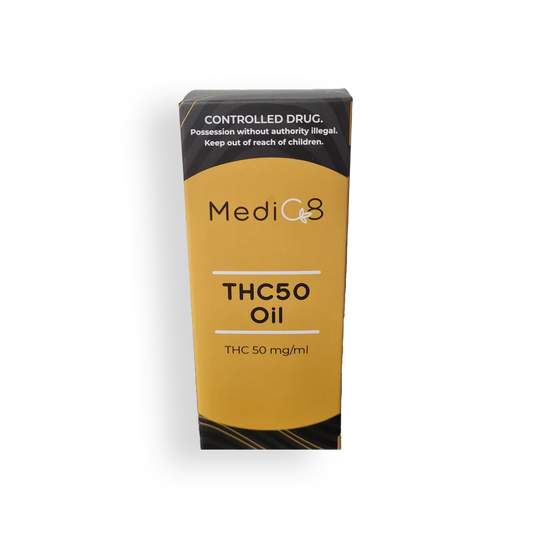 Medic8 THC Oil THC 50mg/ml Cannabis Oil - 30mL