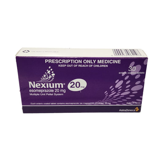 Nexium 20mg Tablets 30 - Esomeprazole