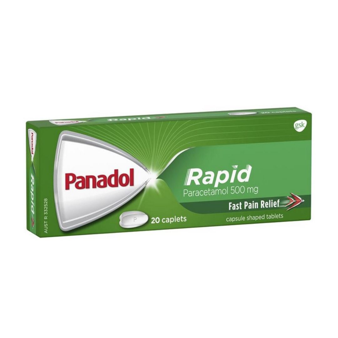 Panadol Paracetamol Rapid 20 Caplets