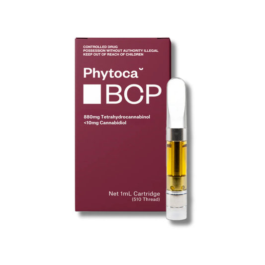 Phytoca BCP Cartridge THC 880mg 510 Cannabis Vape Inhalation - 1g