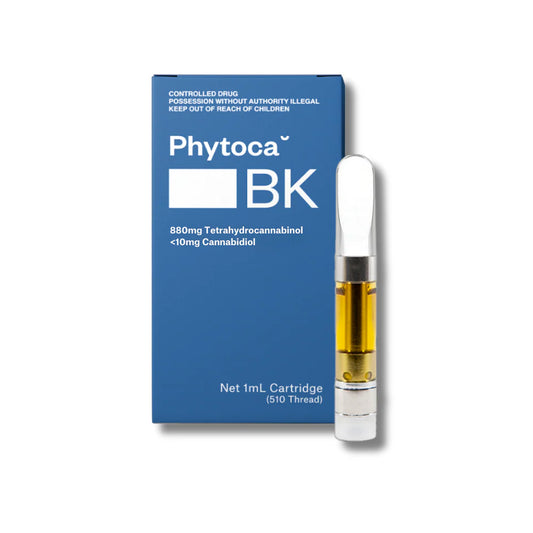 Phytoca BK Cartridge THC 880mg 510 Cannabis Vape Inhalation - 1g