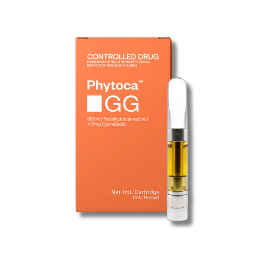Phytoca GG Cartridge THC 880mg 510 Cannabis Vape Inhalation - 1g