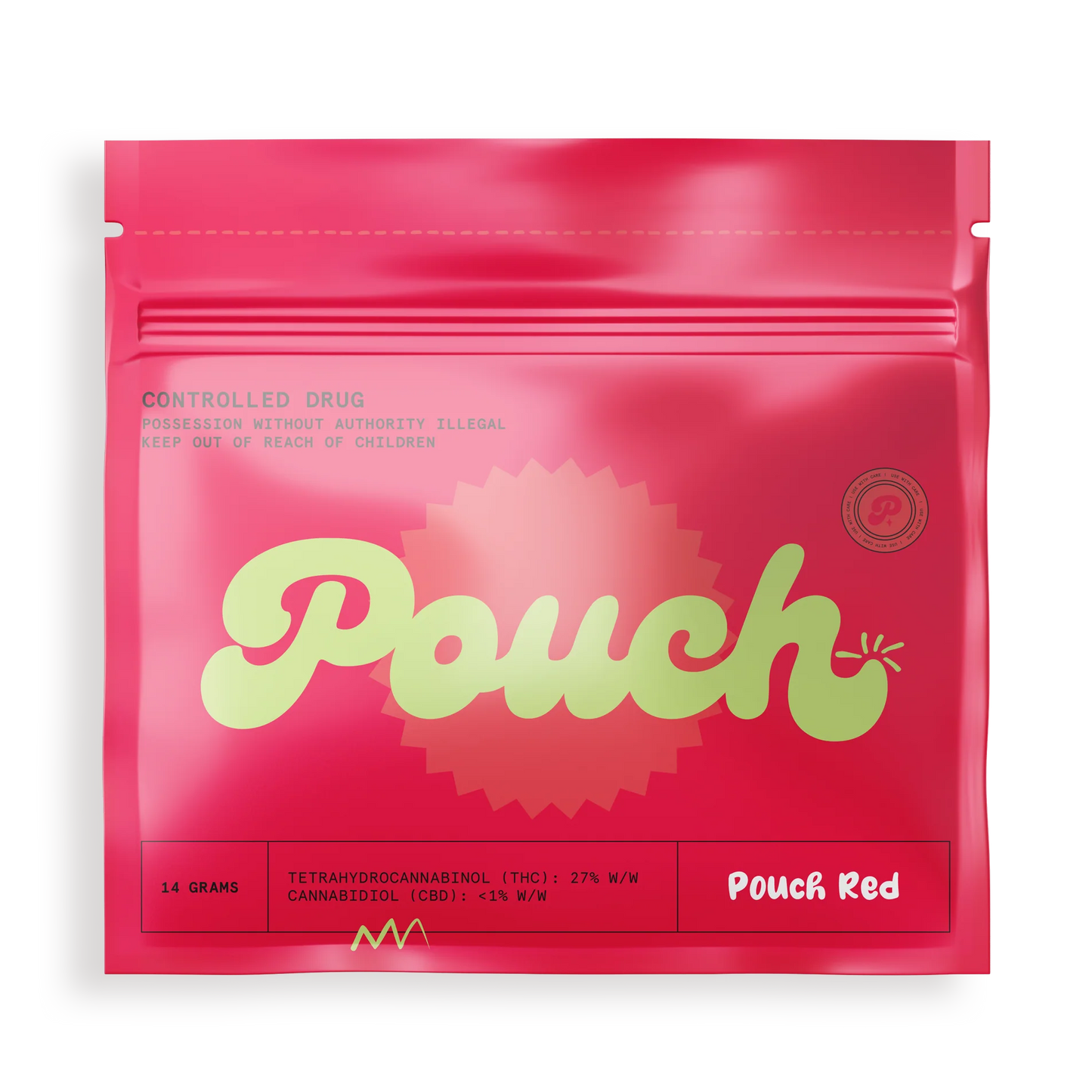 Pouch Red 27% THC Cannabis Flower - 14g