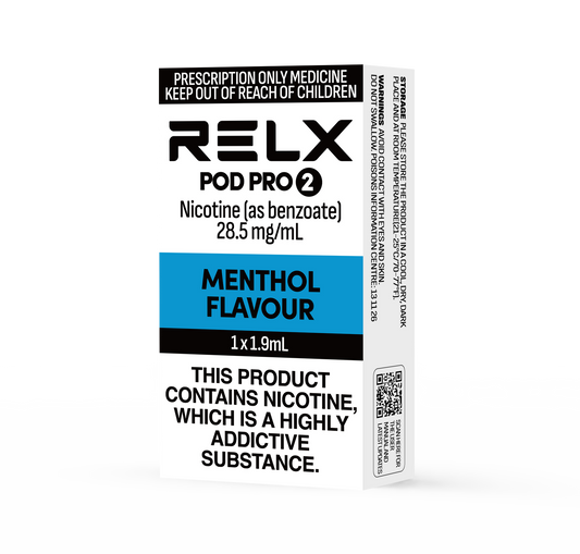 RELX Pod Pro 2 28.5mg/ml 1.9ml Nicotine Vape Replacement Pods