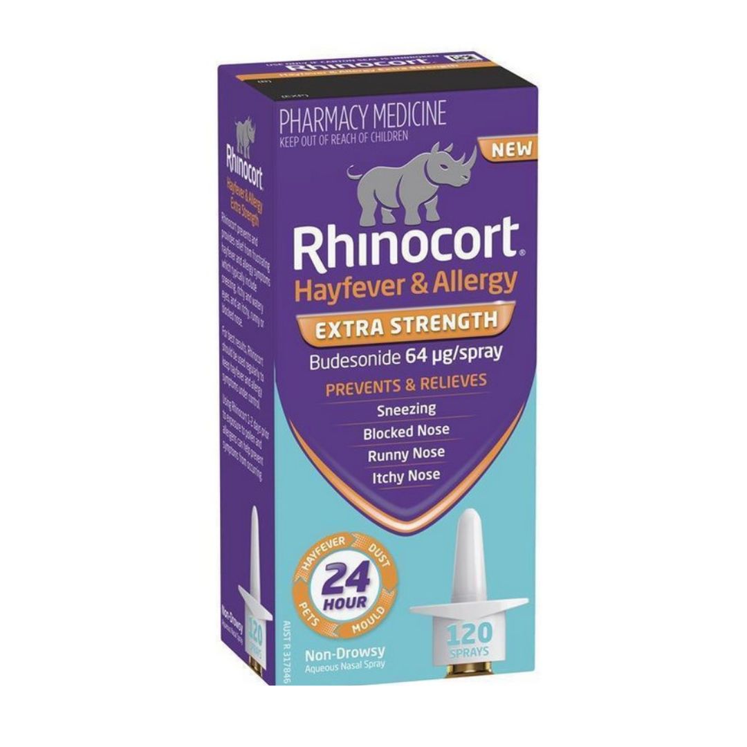 Rhinocort Extra Strength Hayfever & Allergy Nasal Spray 120 Sprays