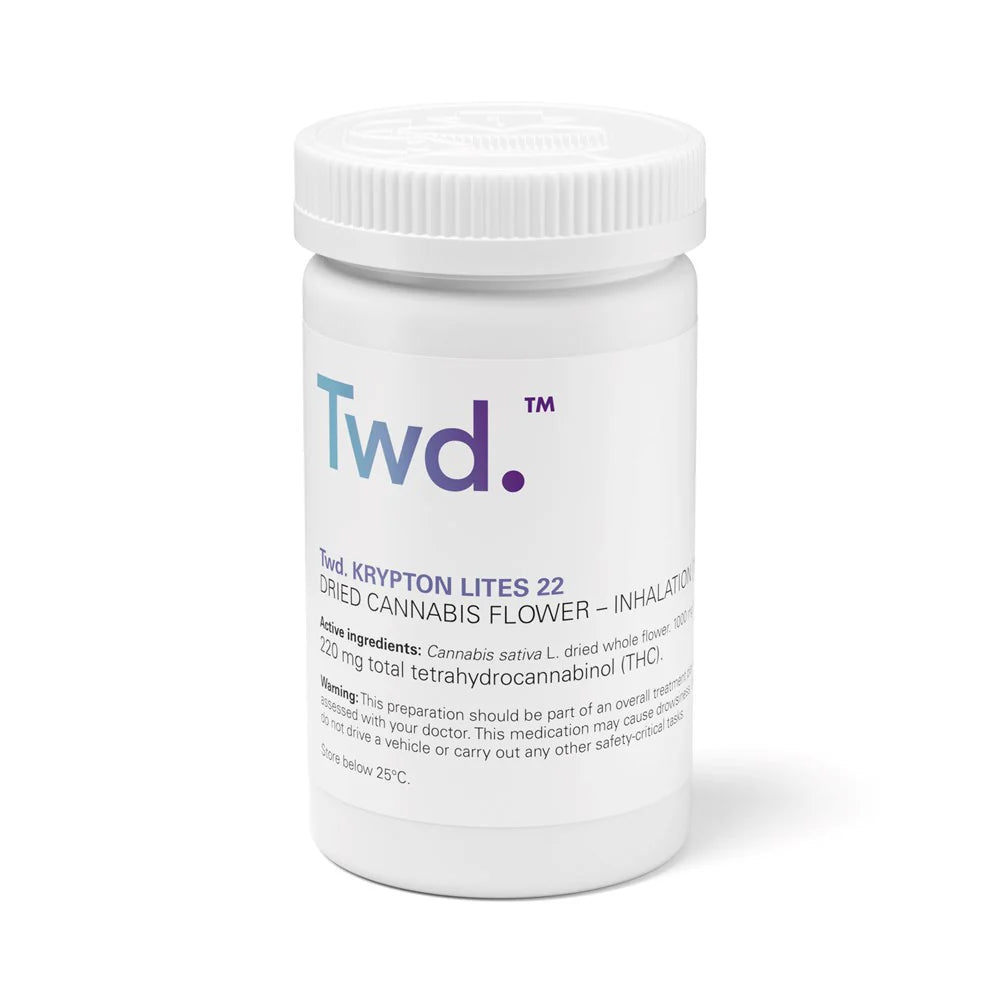 Tweed Krypton Lites 22% THC Cannabis Flower - 15g