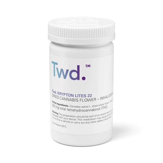 Tweed Krypton Lites 22% THC Cannabis Flower - 15g
