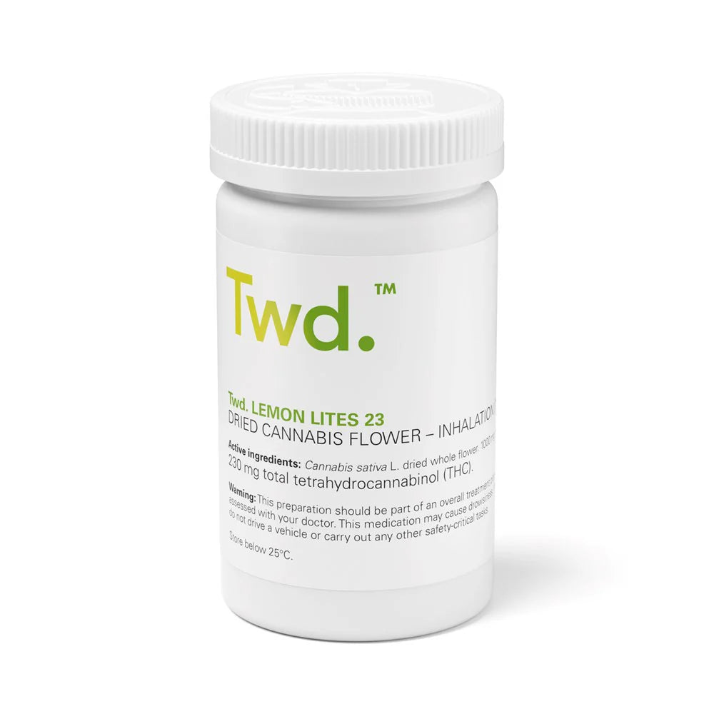 Tweed Lemon Lites 23% THC Cannabis Flower - 15g