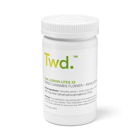 Tweed Lemon Lites 23% THC Cannabis Flower - 15g