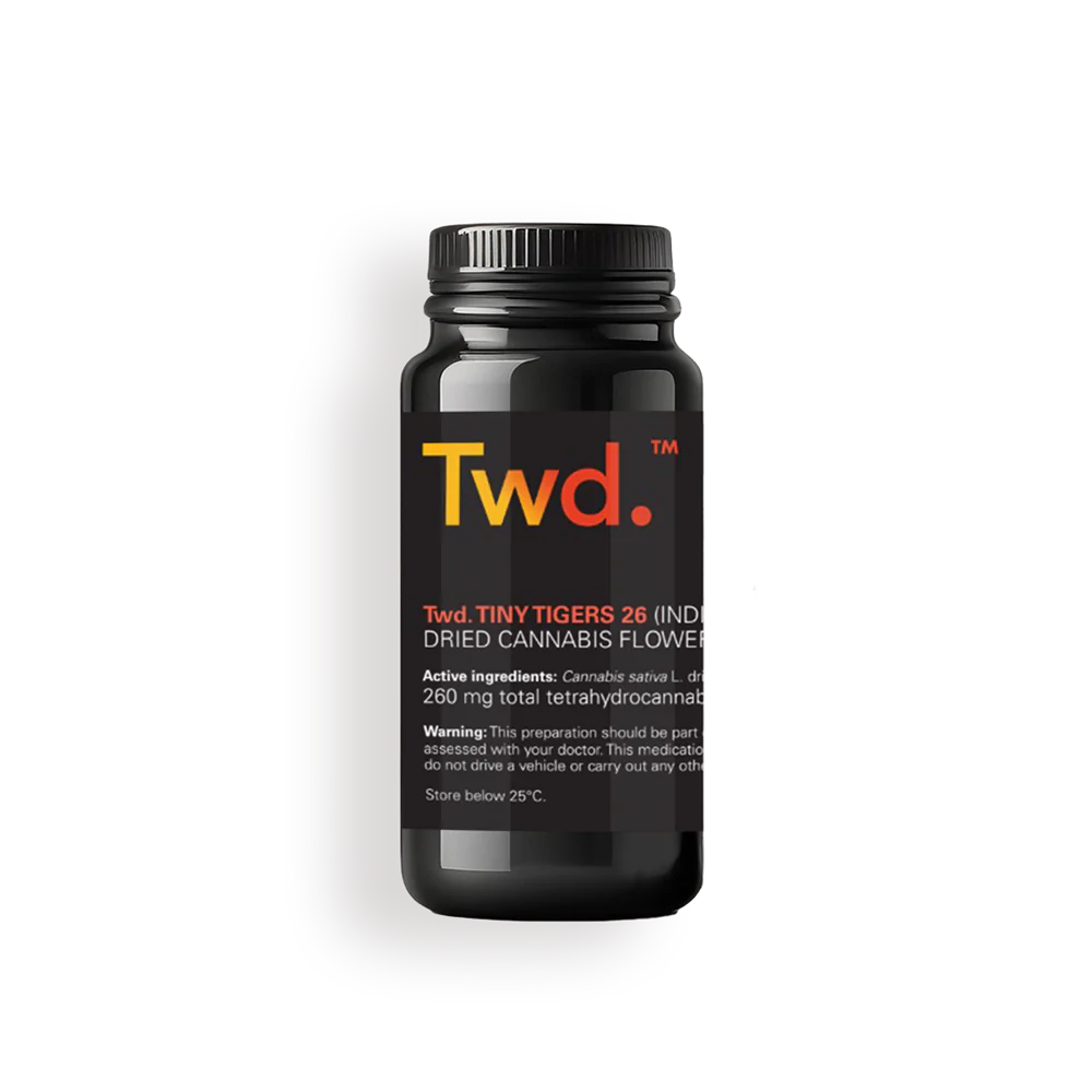 Tweed Tiny Tigers 26% THC Cannabis Flower - 15g
