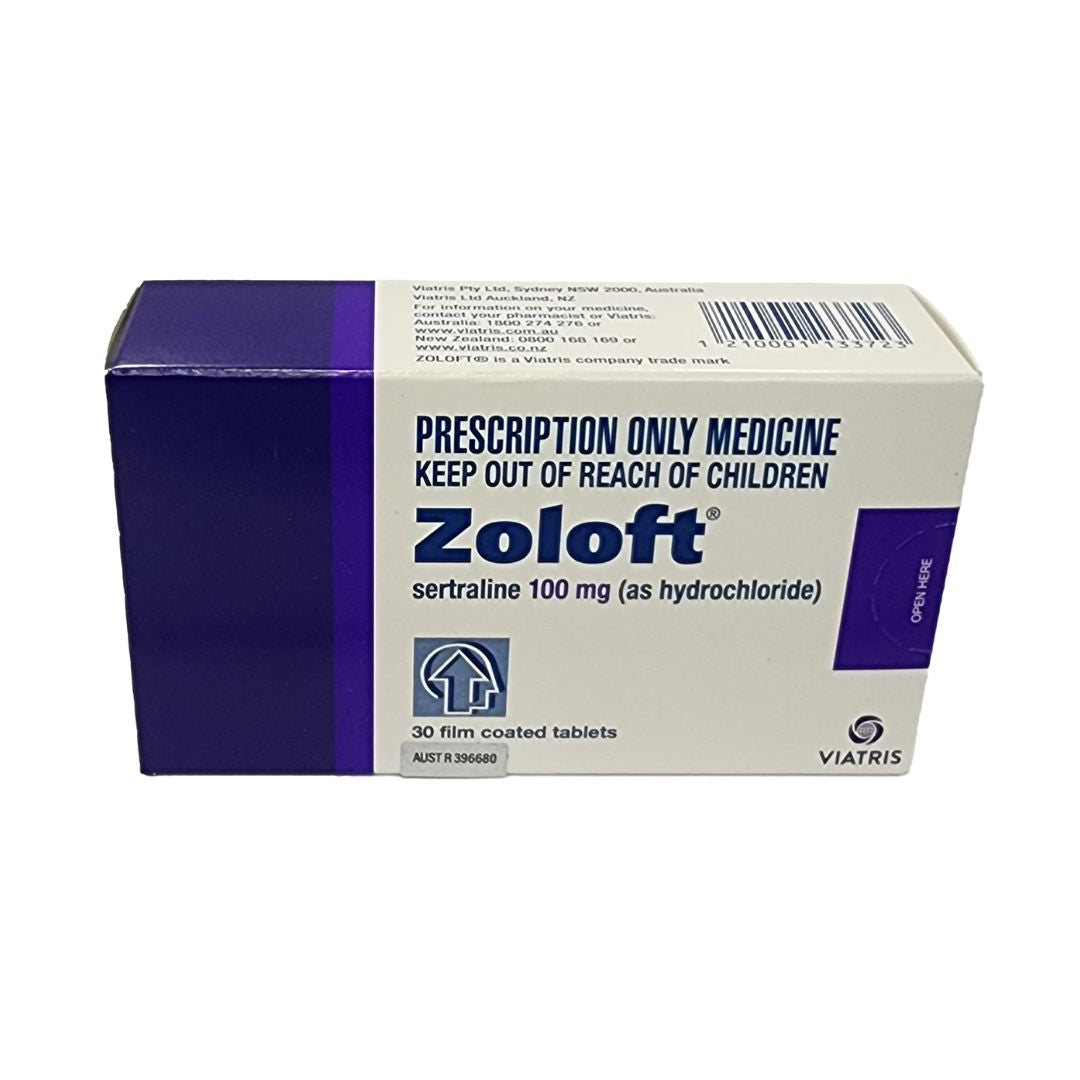 Zoloft 100mg Tablets 30 - Sertraline