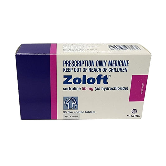 Zoloft 50mg Tablets 30 - Sertraline