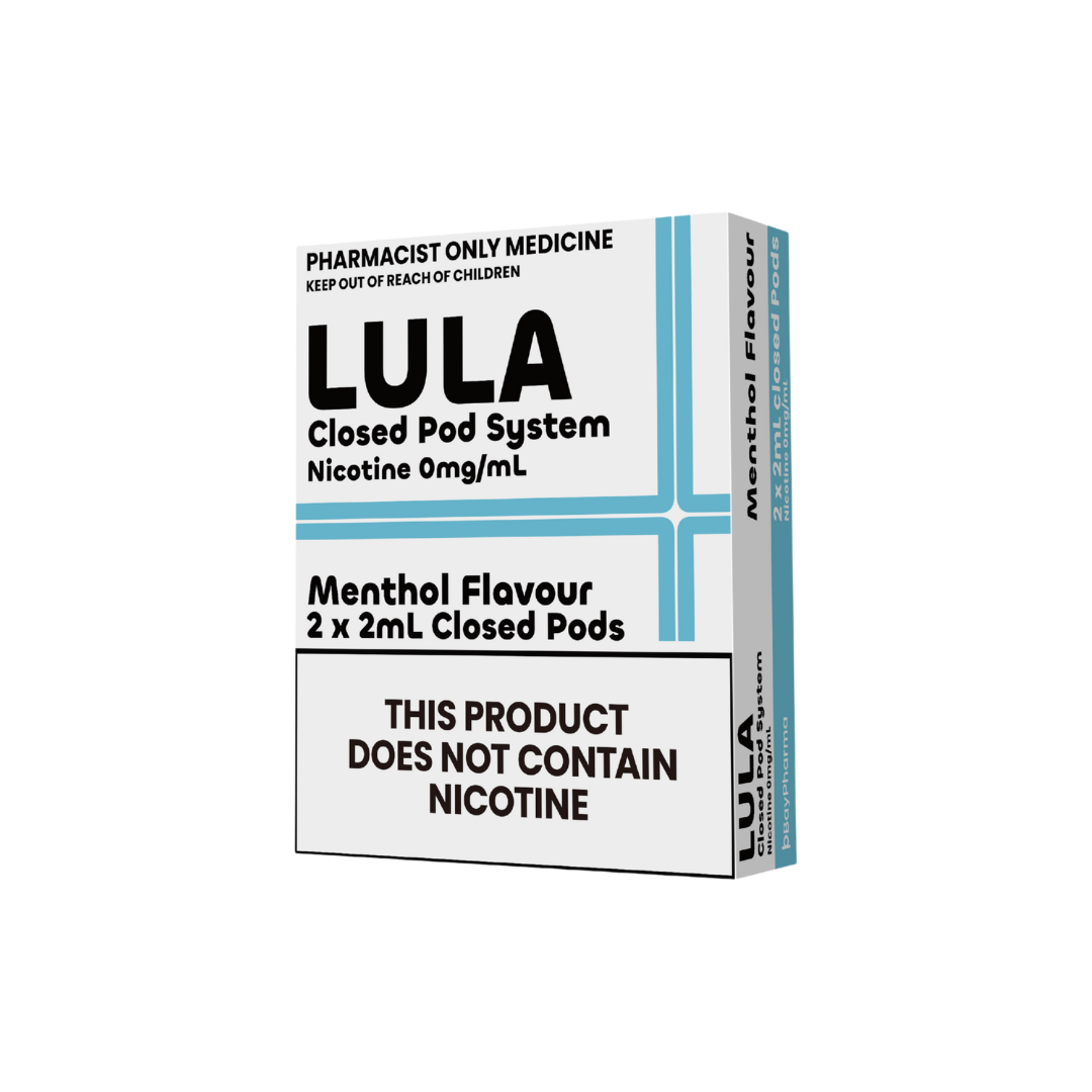 Lula Nicotine Free Vape Pod 2Pack 0mg/ml - No Prescription Required