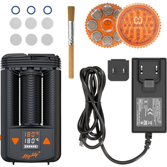 Storz & Bickel Mighty+ Medic Vaporizer Portable Dried Herb Vaporiser Device Bundle