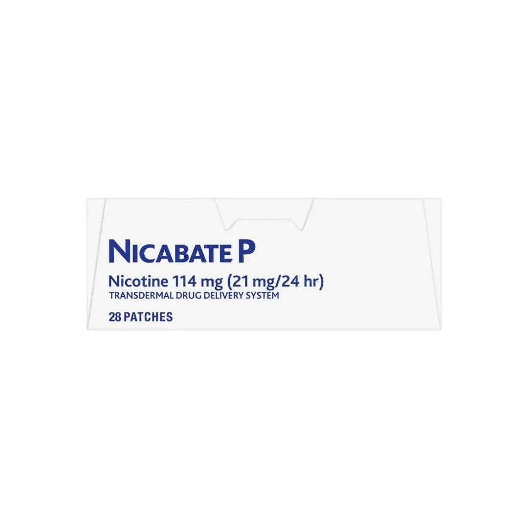 Nicabate P Patch Quit Smoking 21mg | 28 Patches