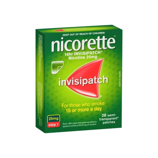 Nicorette Quit Smoking Nicotine 16 Hour Invisipatch Step 1 | 28 Pack